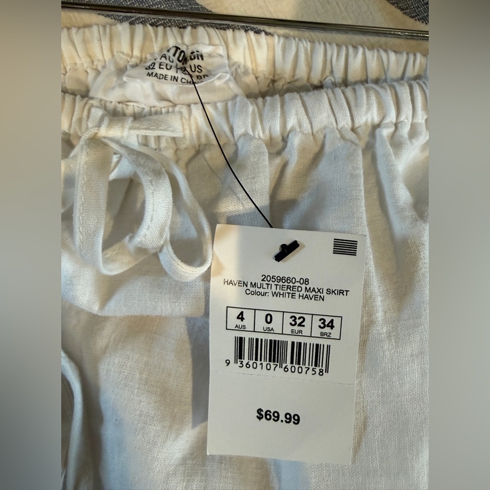 Cotton on white maxi skirt - Picture 3 of 5